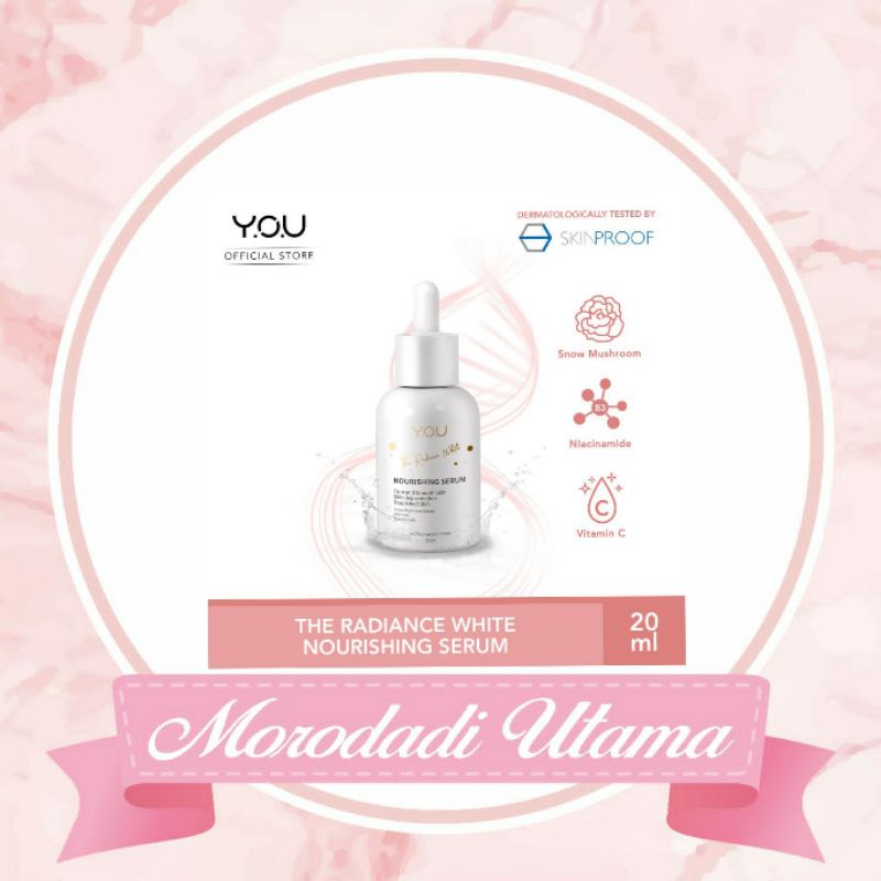 Y.O.U The Radiance White Nourishing + Serum 20ml