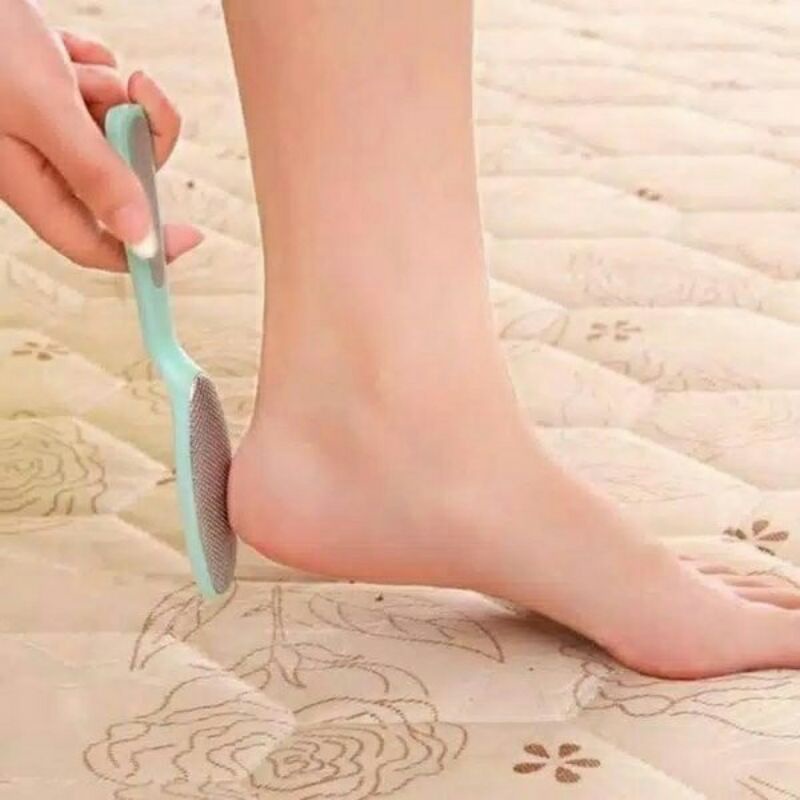 pembersih kapalan alat gosok kaki stainless