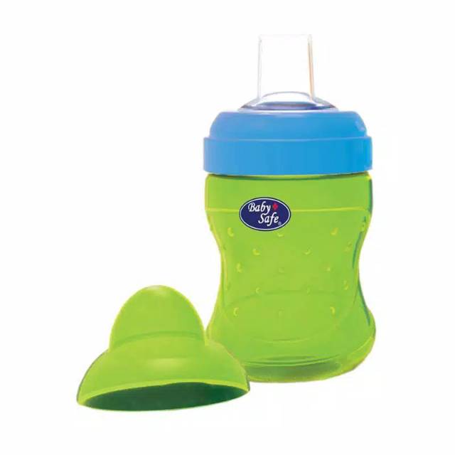 BABY SAFE - SILICONE SPOUT CUP 125 ML 6+ / ANTI TUMPAH / BOTOL MINUM ANAK BAYI