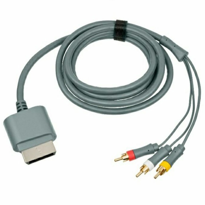 Kabel AV RCA untuk XBOX 360 FAT dan S