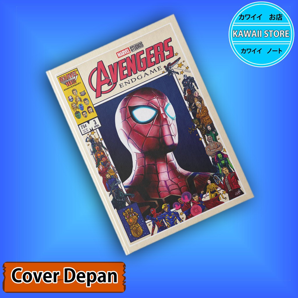 

Notebook / Pocket book Hard Cover Film Marvel Avengers SPIDERMAN uk A5 & A6 / Notes Book