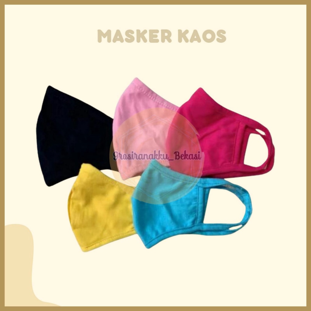 Masker Anak Kaos Smillee Murah