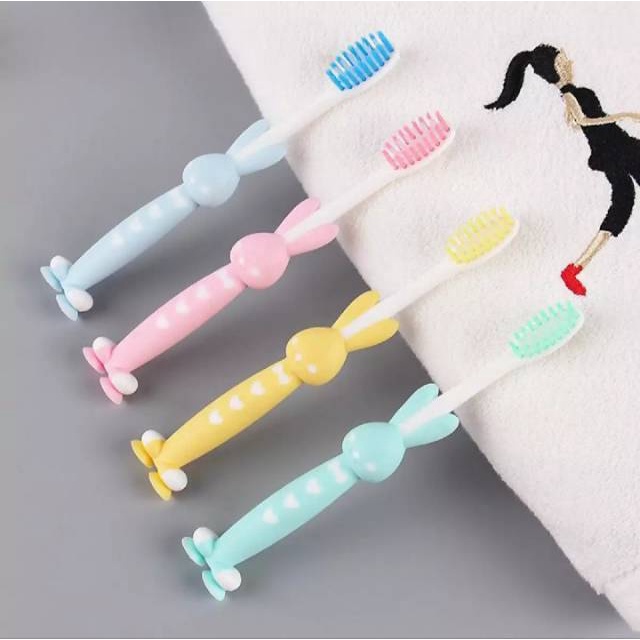 INFY - R617 Set Sikat Gigi anak Motif Animal Lucu 4pcs MURAH - Set 4pcs Kids Animal Toothbrush Colorfull