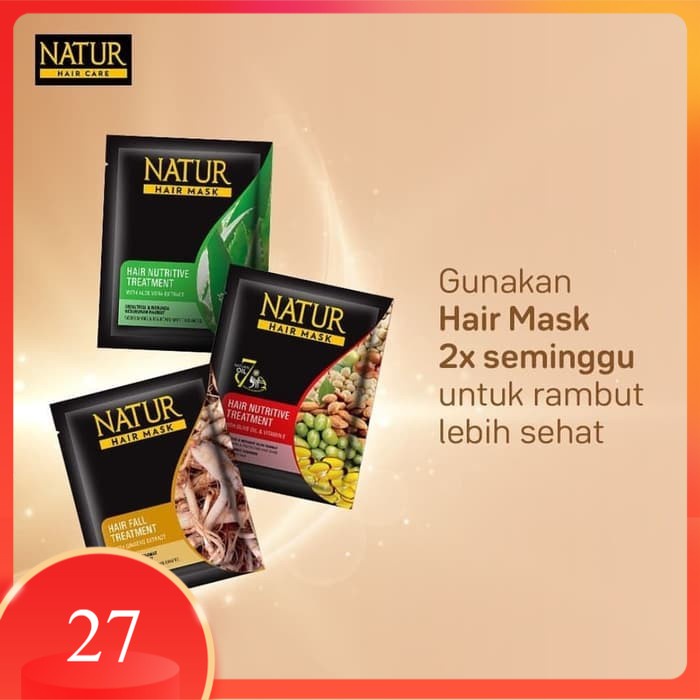 Natur Hair Mask Sachet