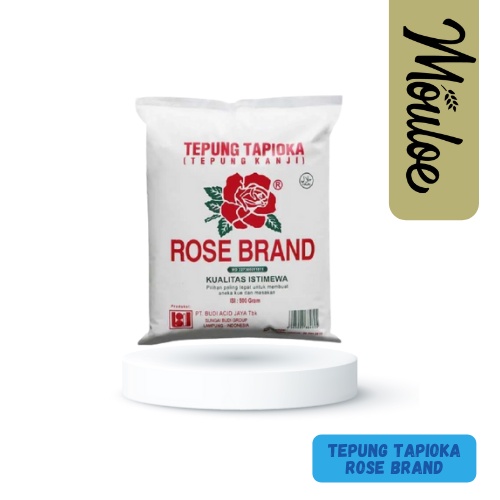 

TEPUNG TAPIOKA ROSE BRAND 500GR | Mouloemart | tepung untuk kue