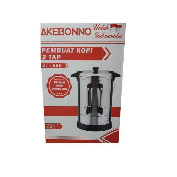 Akebonno 2 Kran Pembuat Kopi Coffee Maker 2 Tap Zj-88D Langitluas2633