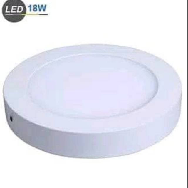 Lampu Downlight PANEL LED 18 Watt OUTBOW OB KOTAK ATAU BULAT