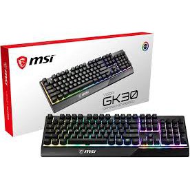 KEYBOARD GAMING MSI VIGOR GK30 US