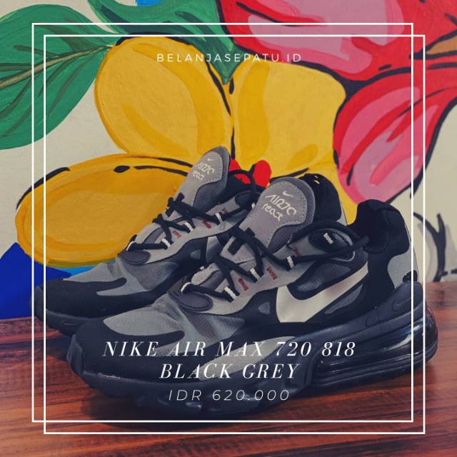 Nike Airmax 720 818 Black Grey BNIB Premium Original