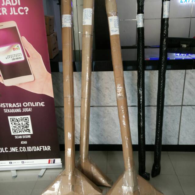 Tiang backdrop 2 layer orderan Anggun + ongkir