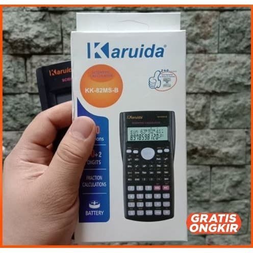 Karuida Kalkulator Elektronik Scientific Calculator - 82MS