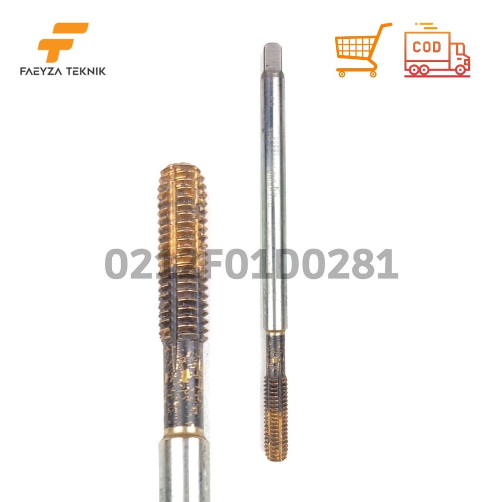 hand tap roll tap M6 x 1 carbide walter bukan osg yamawa