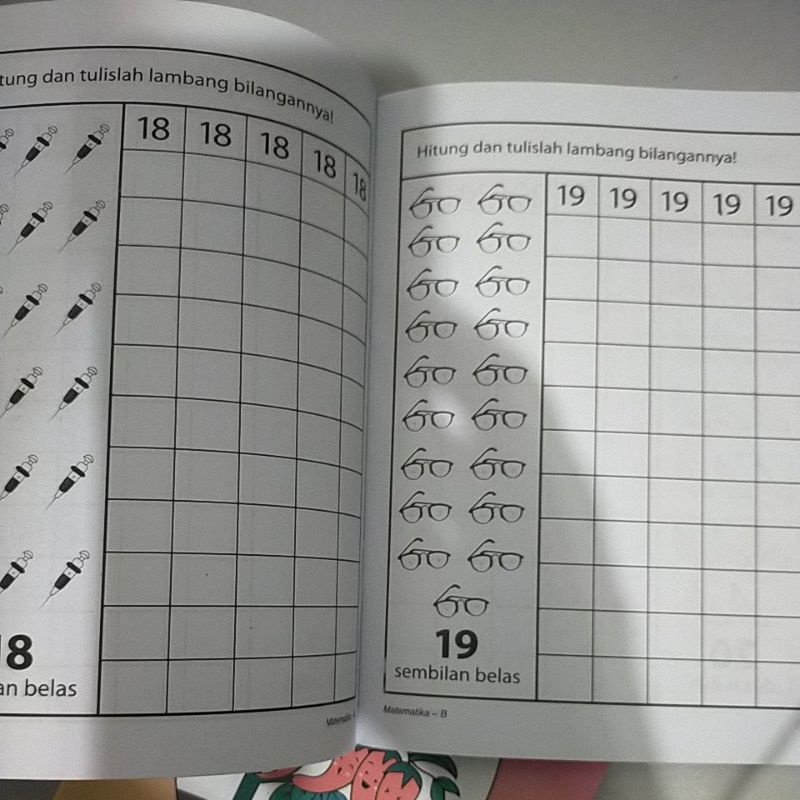 ORI buku matematika untuk taman kanak-kanak kelompok B penerbit bintang pendidikan