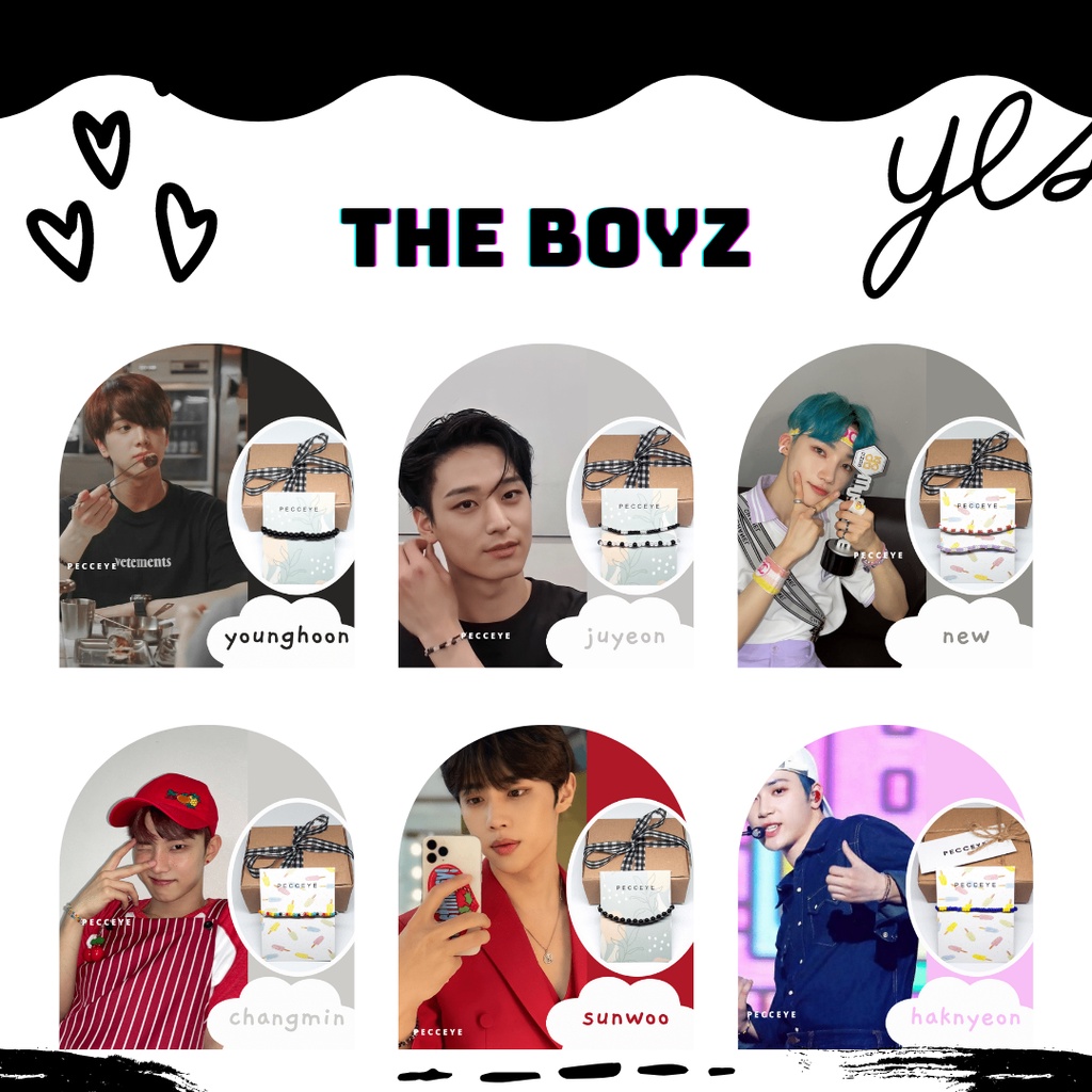 THE BOYZ BRACELET | GELANG KPOP YOUNGHOON JUYEON NEW CHANGMIN Q SUNWOO HAKNYEON THE BOYZ