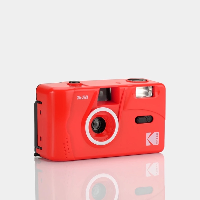 (ORIGINAL) Kodak M38 Film Camera, Upgraded Version of Kodak M35-Cherry Red