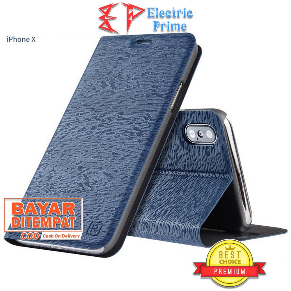 Case Xiaomi Mi 5 PU Flip Leather RNX Casing Card Slot Stand Cover Holder Fleksibel Shockproof