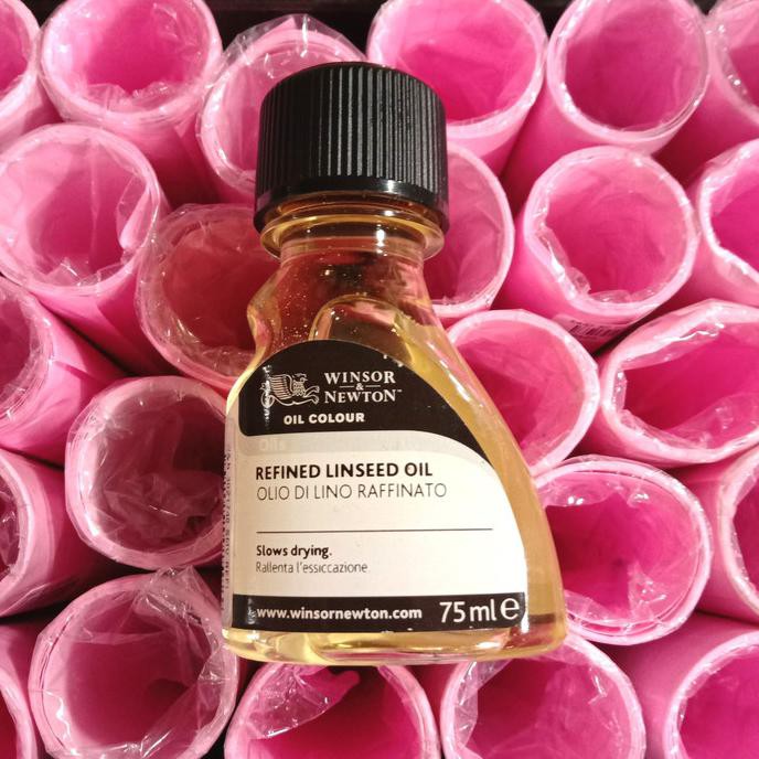 

{{BAYAR DI TEMPAT}} Winsor&Newton Refined Linseed Oil 75ml BERGARANSI [Kode 1|Kode 2|Kode 3|Kode