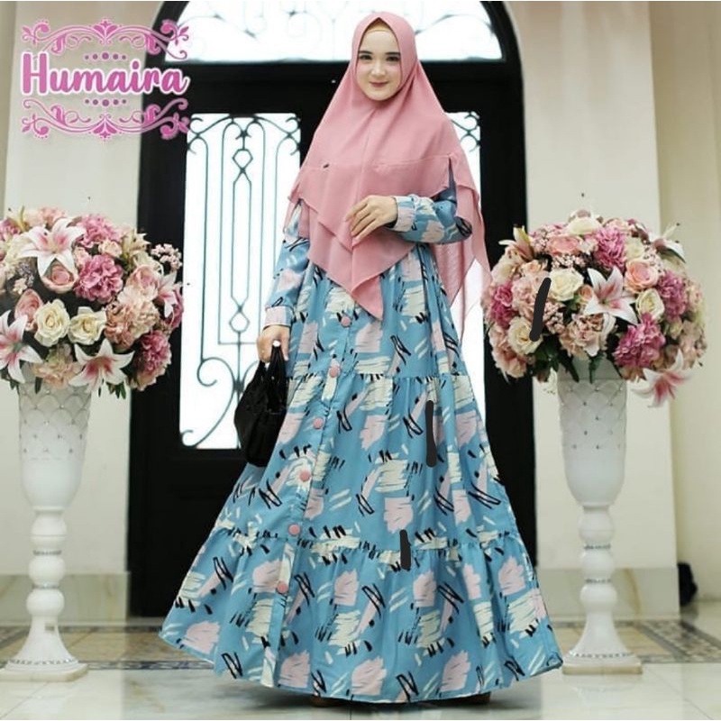 GAMIS SYAR'I SET KHIMAR ORI