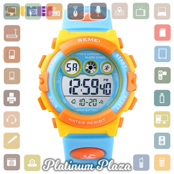 SKMEI Kids Jam Tangan Sporty Anak - 1451 - Orange`X9RI7C-