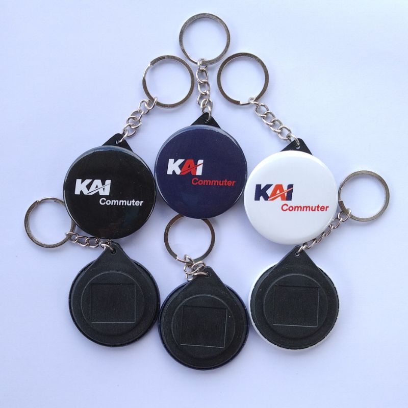 Gantungan Kunci Pin Logo KAI Commuter
