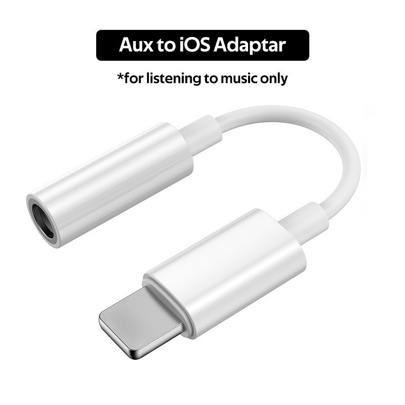 KABEL ADAPTER LIGHTING TO JACK AUDIO / SPLITTER IPHONE