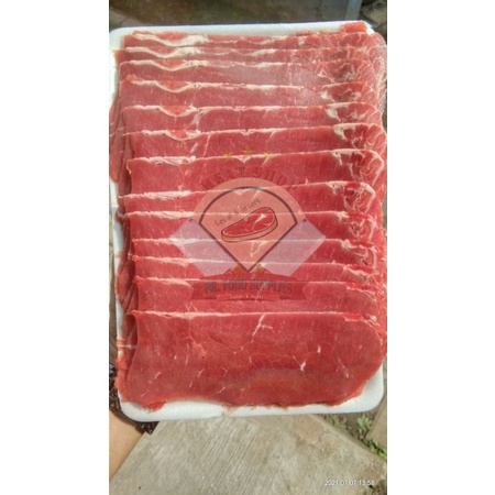 

Beef Slice/Suki/Teriyaki Pack 500g