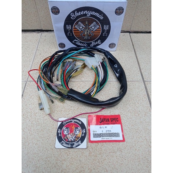 Kabel Body Kabel Bodi Wire Harness Honda GLK GL100 GL 100 CDI GL125 GL 125 CDI Kualitas Seperti Orig