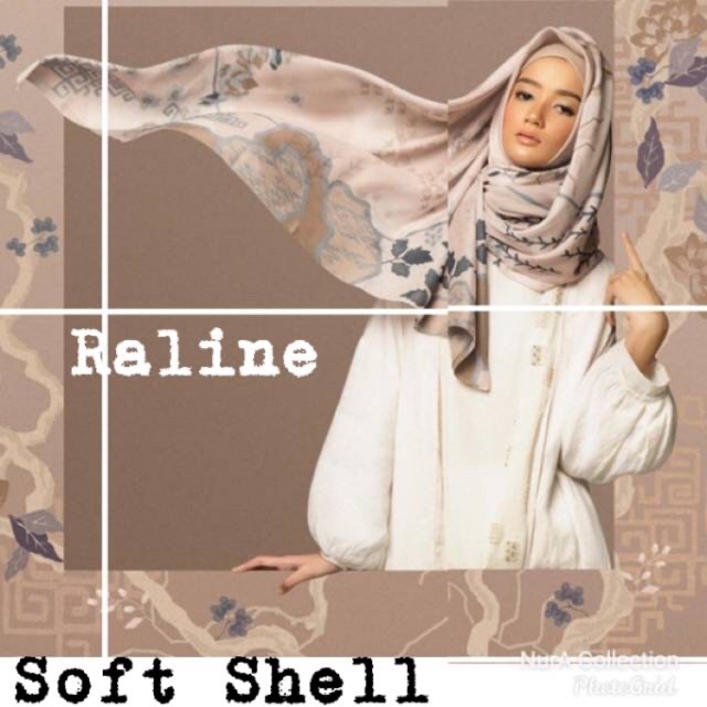 Preloved Raline Scarf Kami Idea Soft Shell