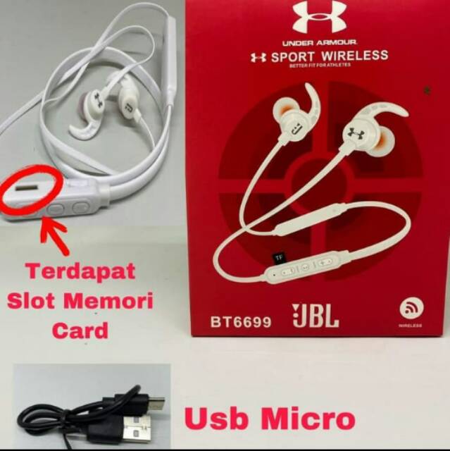 Headset Bluetooth Jb.L BT6699 Earphone Wireless Sports High quality