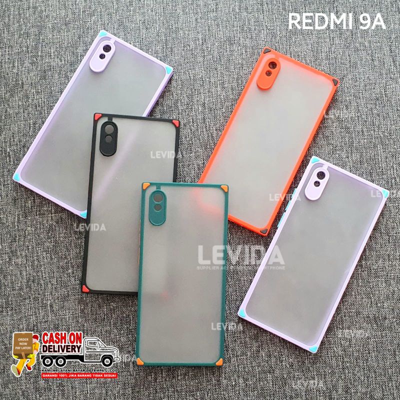 Redmi 9A Redmi 9C Redmi 10A  Square Case Dove Matte Case Macaron Shockproof Redmi 9A Redmi 9C Redmi 10A