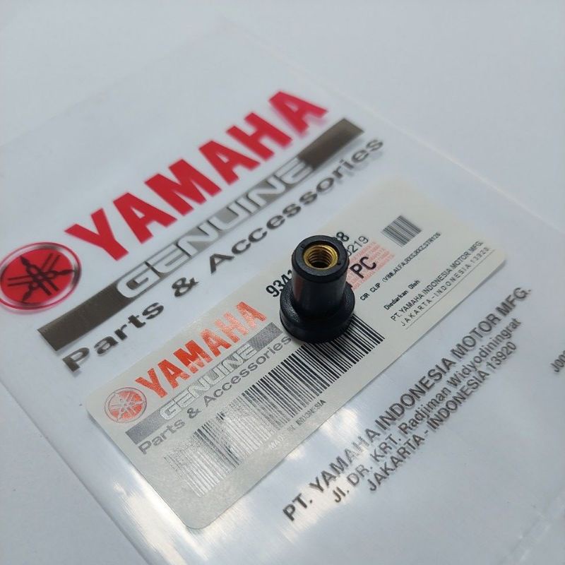 Mur karet dudukan Wingshield Visor Yamaha N MAX NMAX AEROX LEXI karet tebal original