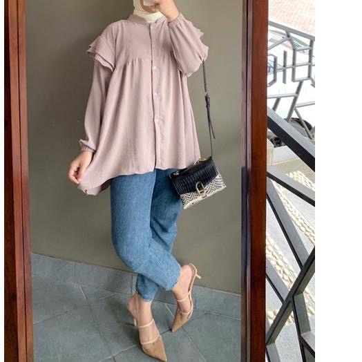 NAWELA BLOUSE CRINKLE AIRFLOW