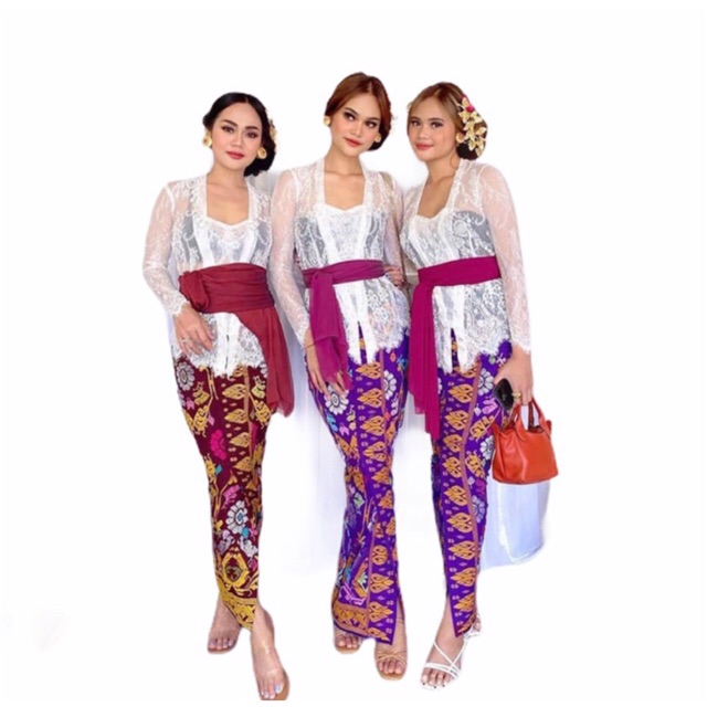 Set kebaya jadi panjang