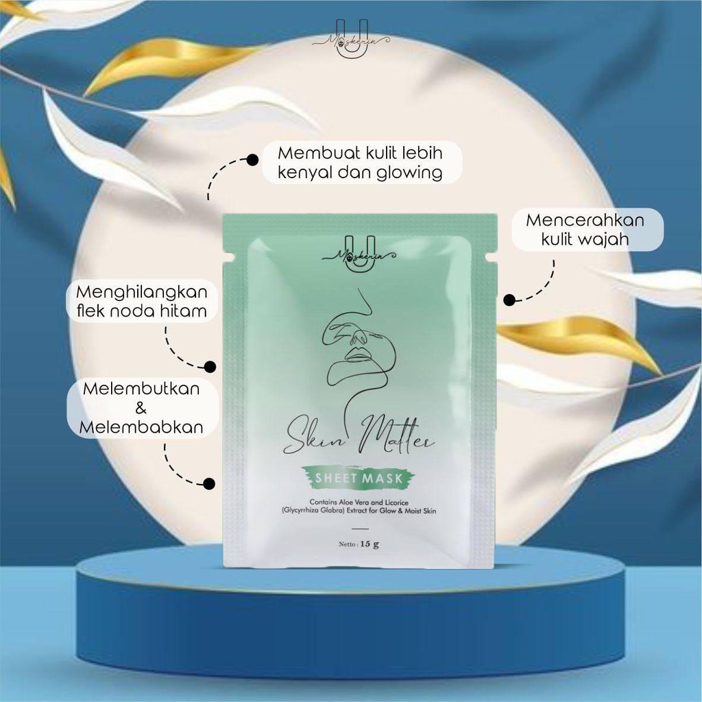 [BPOM][BUY 1 FREE 1BTS MASK] SHEET MASK BY UMASKERIN PREMIUM QUALITY / SHEET MASK UMASKERIN