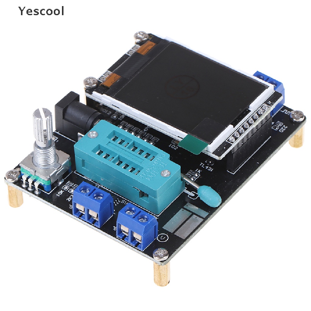 Yescool GM328A Tester Transistor LCR Diode ESR Kapasitansi