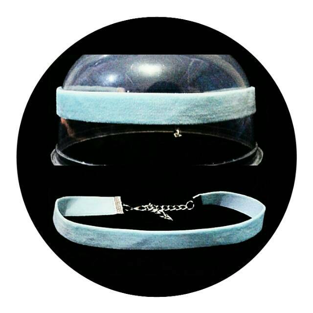 Tosca Plain Velvet Choker Necklace | Kalung Handmade