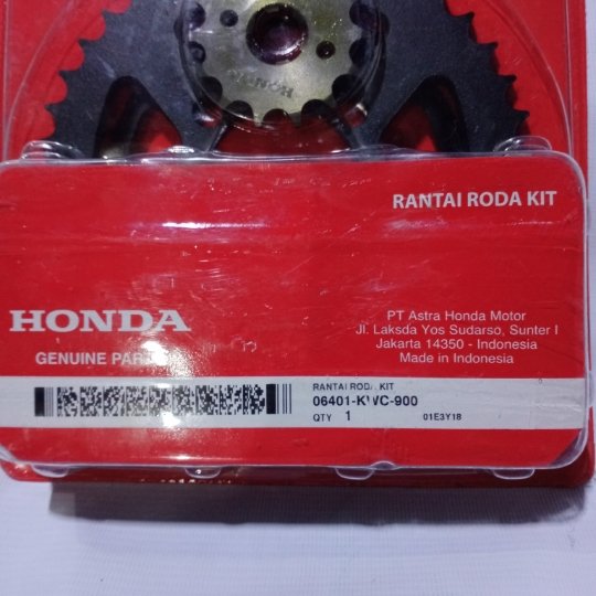 ger depan belakang rante honda Cs1 asli GEAR PAKET GER SET  GER PAKET GEAR SET CS 1 CS ONE HONDA