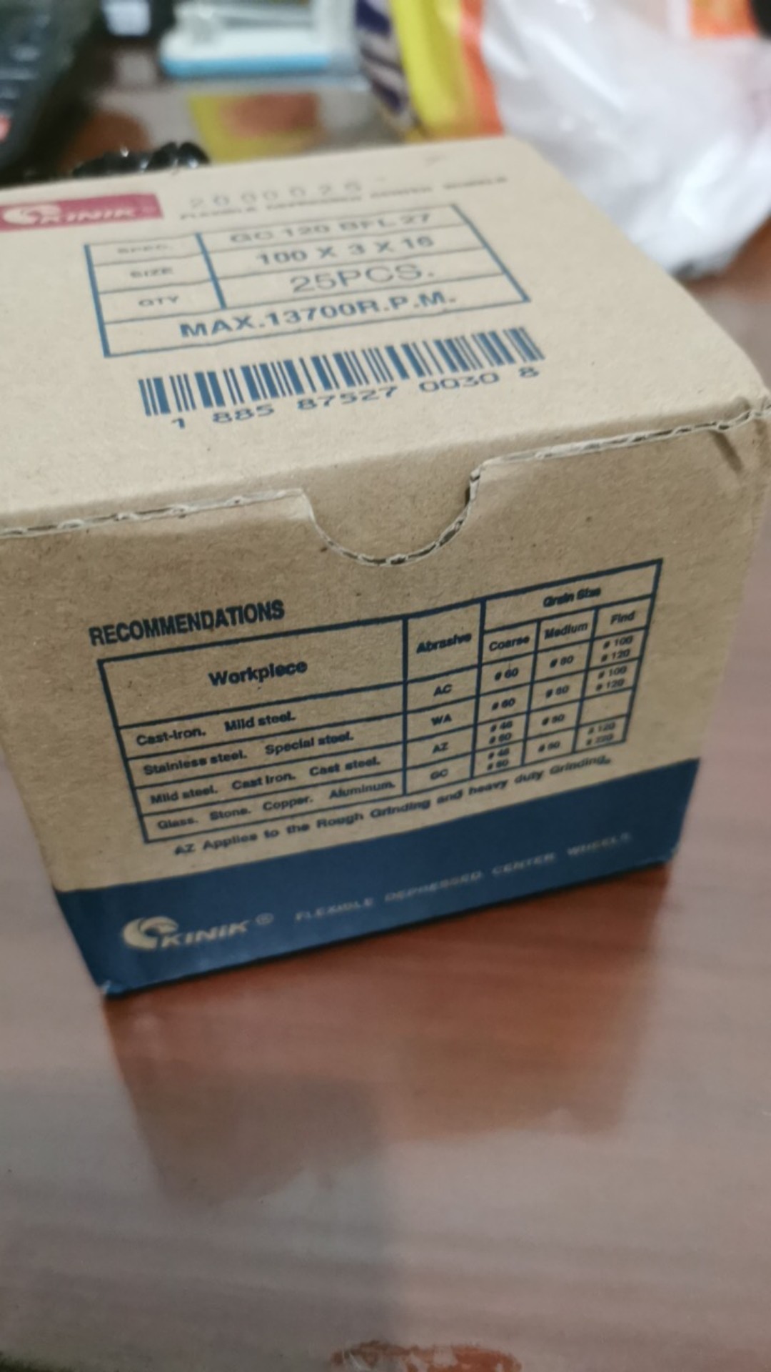 Batu Gerinda Flexible Kinik Gc 100