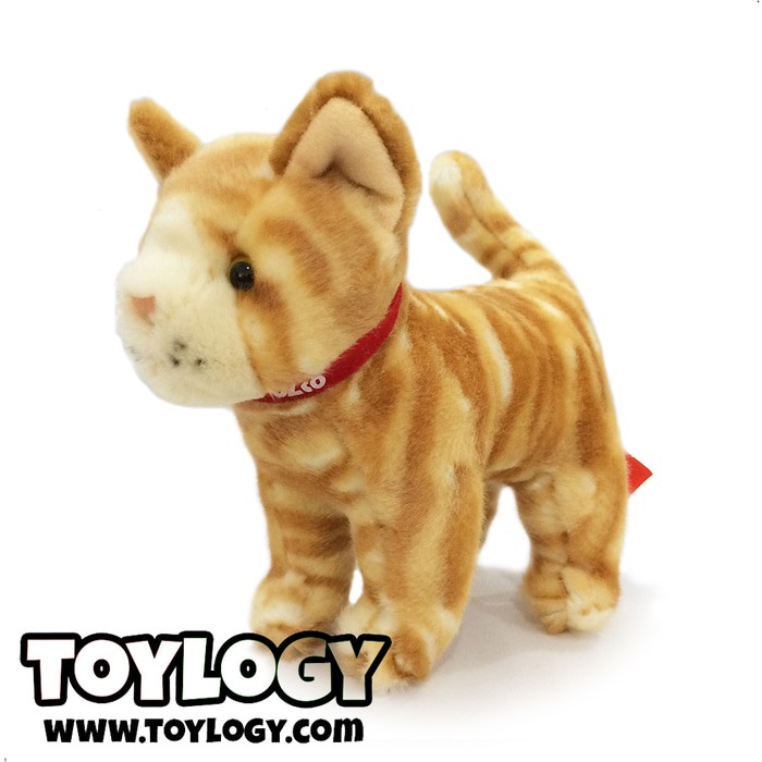 Dijual Ozco Boneka Hewan Kucing Tabby   Small Kitty Cat Stuffed Plush Animal Berkualitas