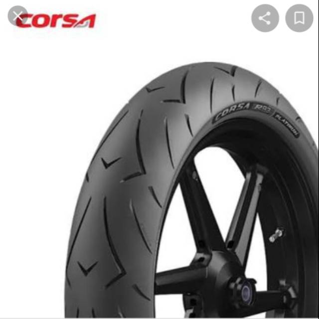 Ban luar corsa platinum tubeless 160/60-17 r93