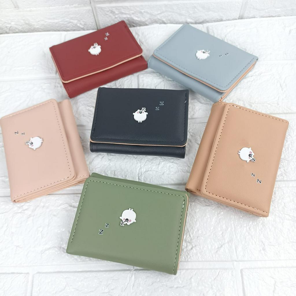 AND / COD / Dompet Lipat Wanita Import Dompet Perempuan Motif Lucu Dompet Lipat Wanita Mini Murah D103