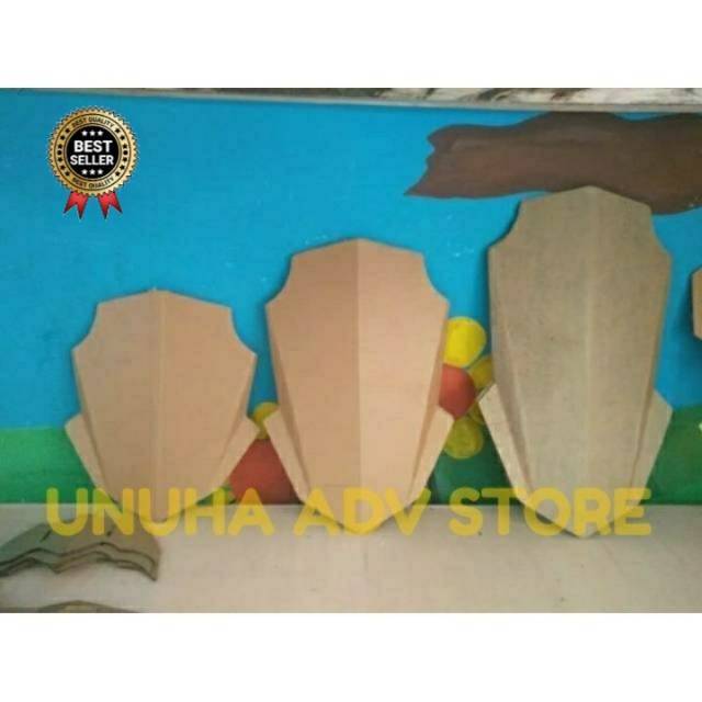 Visor winshield custom motor matic, bebek, sport