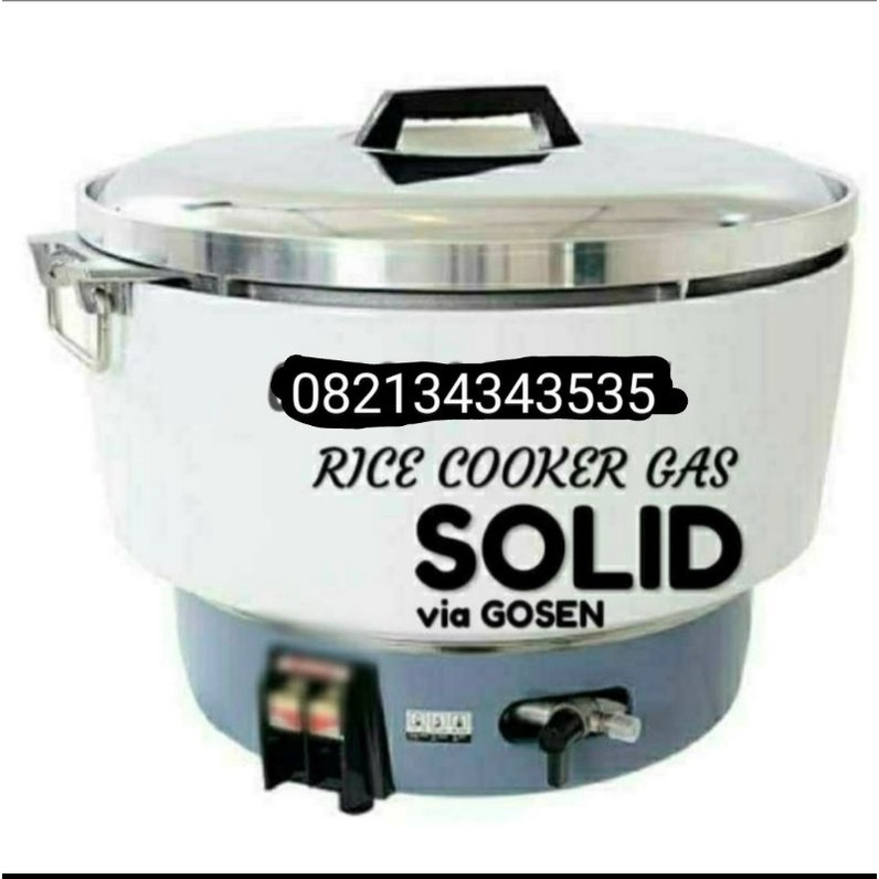 rice cooker gas solid 10 liter
