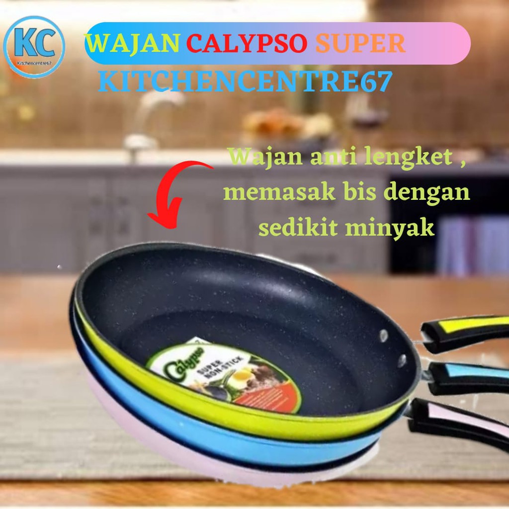 Frypan Calypso Frypan Warna Wajan Frypan Calypso Berwarna Wajan Calypso Anti Lengket