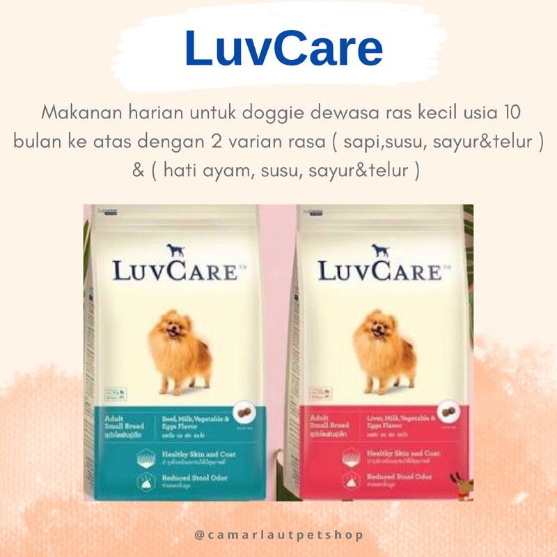 LuvCare Adult Small Breed 2 Kg