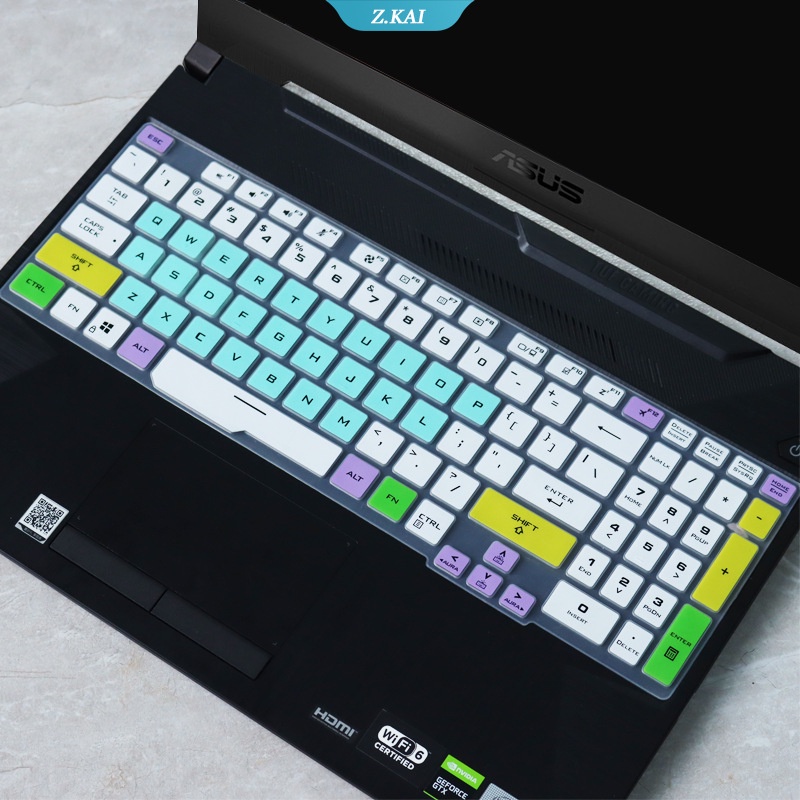 Skin Silikon Pelindung Keyboard Laptop 15.6 &quot;Anti Air / Debu Untuk ASUS TUF F15 FX516P FX516PM FX516PR Fx516 2021 (ZK)