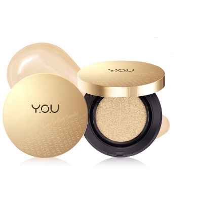 YOU The Gold One Dream Skin Perfect BB Cushion High Coverage Soft Vanilla