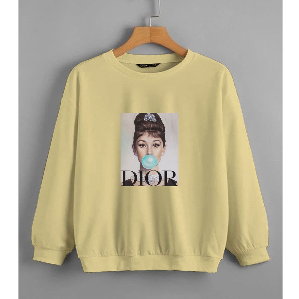 CALVIERO SHOP - BAJU SWEATER WANITA ATASAN AUDREY BUBBLE DOIR  SWEATER DEWASA BRAND ANIME SWEATER HODDIE FASHION CITAYEM SCBD FASHION WEEK FASHION VIRAL TIKTOK