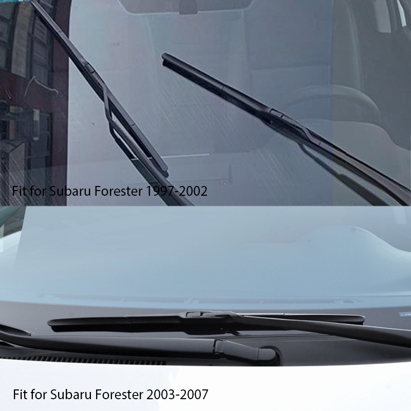 1 Set Karet Wiper Kaca Depan Mobil Untuk Subaru Forester 2018 2017 2016 2015 2014-1997