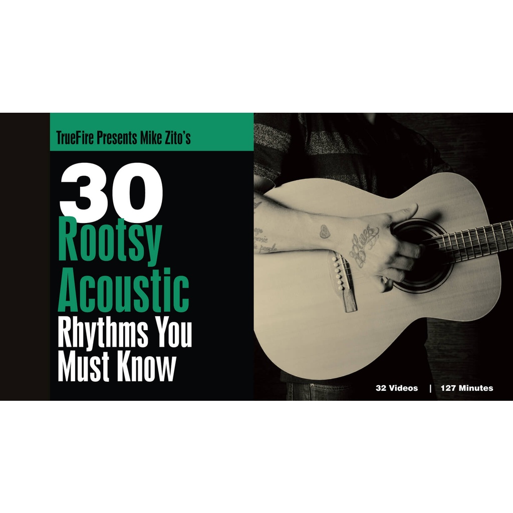 Tutorial Gitar 30 Rootsy Acoustic Rhythm Licks
